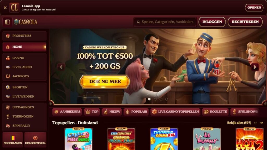 casoola casino zonder cruks